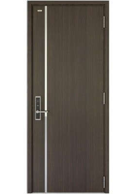 Cửa thép vân gỗ LAD-201